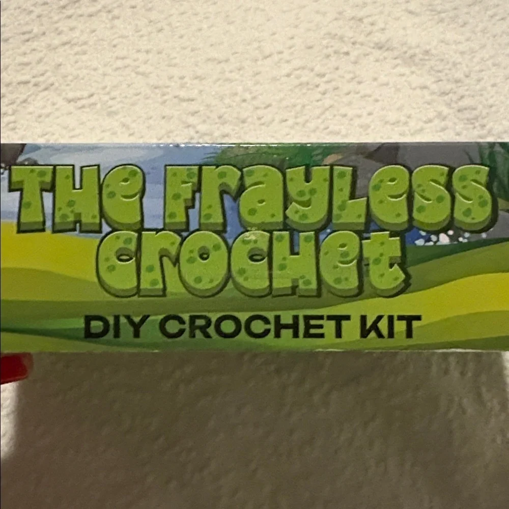 Learn to crochet frog kit, DIY crochet kit all you need NEW